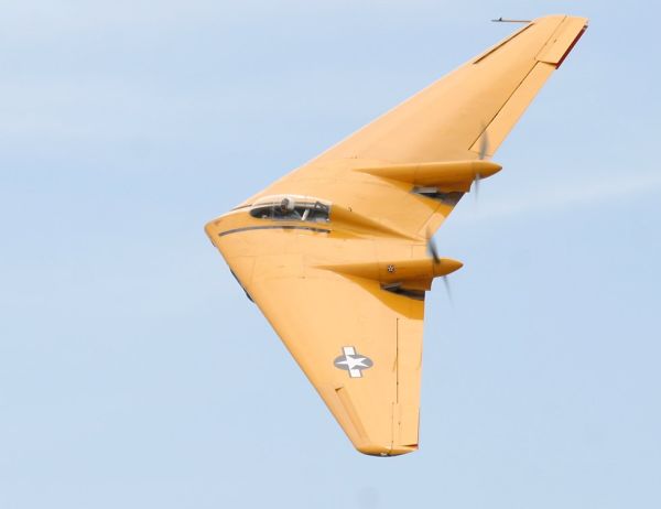 Northrop N9M flying wing from the 1940s