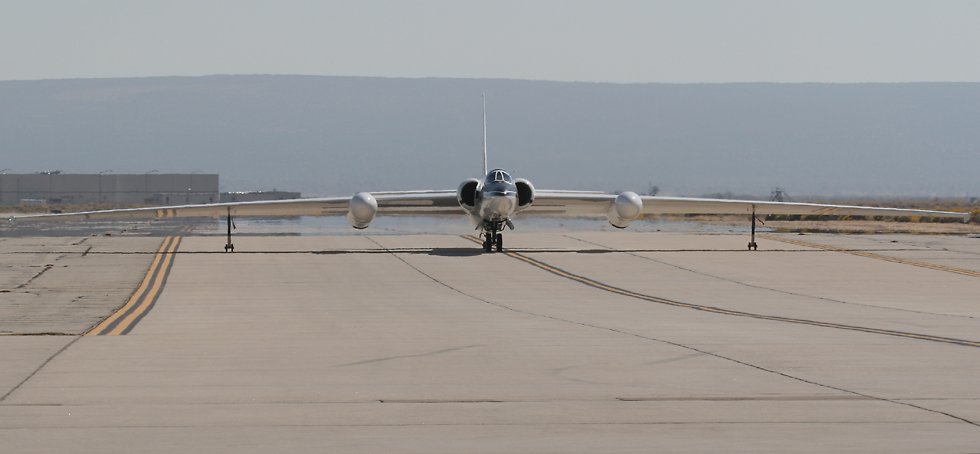 NASA ER-2 high-altitude research aircraft