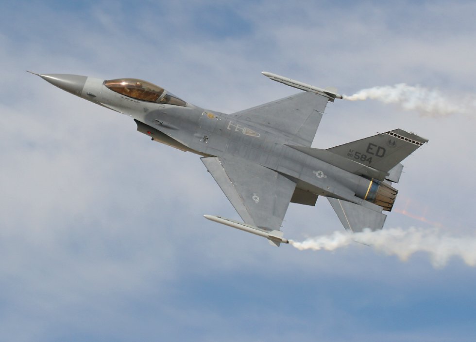 Royal Netherlands Air Force F-16 display