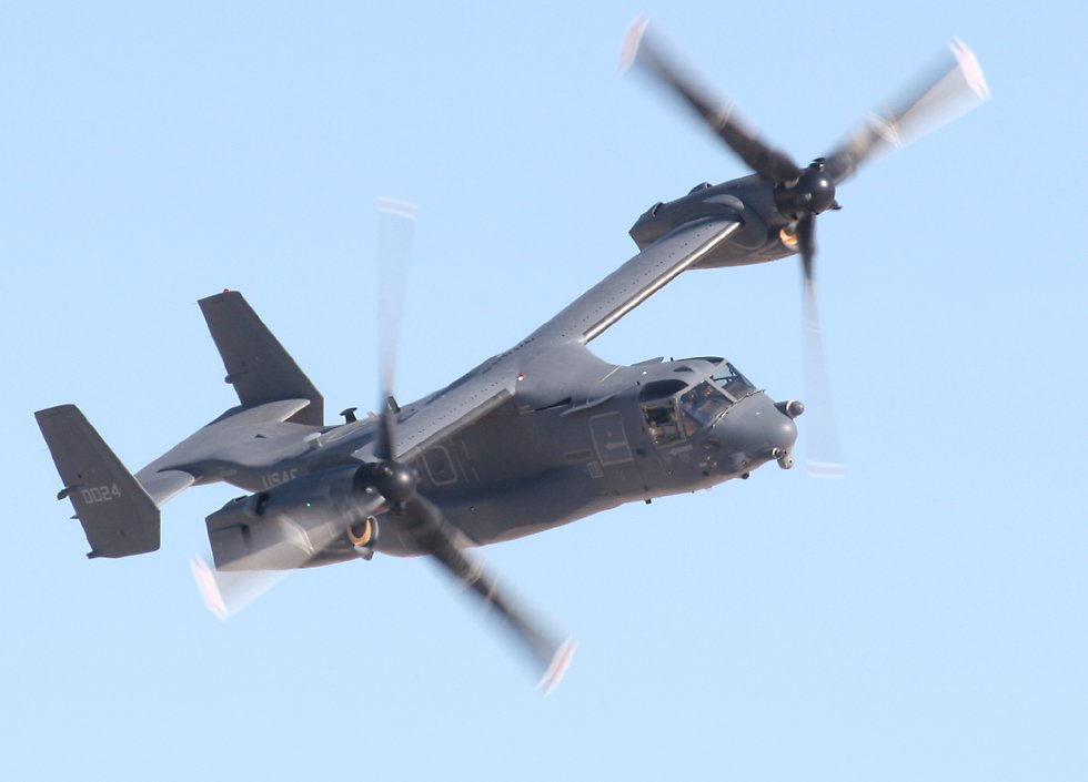 CV-22 Osprey   (click here to open a new window with this photo in computer wallpaper format)