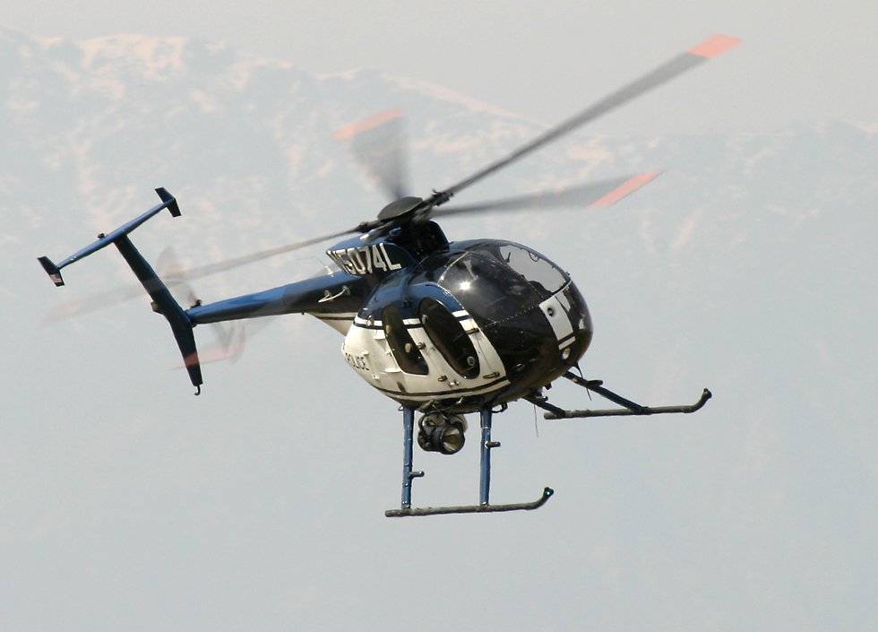 Riverside police helicopter