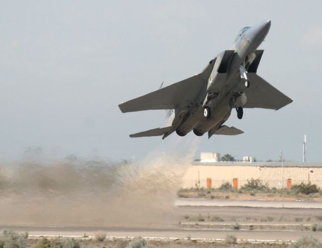 F-15 Eagle takeoff