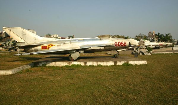MiG-19 Farmer, MiG-15 Fagot and MiG-21 Fishbed