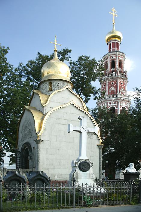 Prokhorov chapel at Novodevichy convent