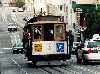tram climbing hilly street