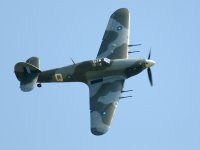 photographed at the 2002 Duxford 'Flying Legends' airshow using a Canon D60 digital camera and Canon 100-400mm image stabilized lens set to 400mm  (1/500th second, f5.6, ISO 100)