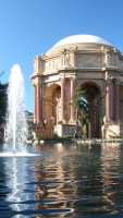 Palace of Fine Arts photographed in November of 2011 using a Canon 5D camera and Canon 28-135mm image stabilized lens set to 28mm (1/180th second, f4, ISO 200)