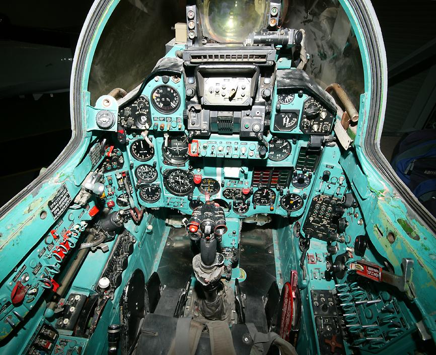 Mig 21 Bison Cockpit